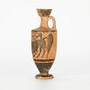 Greek Terracotta Lekythos w/ Heracles