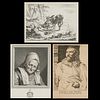 Group of 3 Old Master Prints