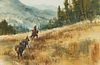 Dwight Williams "Into Blackfoot Country" Painting