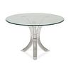 After Charles Hollis Jones Lucite Table