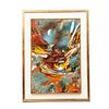 LEONARDO NIERMAN, Wind of springtime, Firmado, Acrílico sobre masonite, 60 x 40 cm
