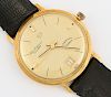 Jules Jurgensen Superthin Automatic 18k Gold Case Watch