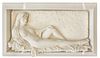 Bill Mack (American, b.1944) 'Fascinatino' Bonded Sand Alto-Relief Sculpture