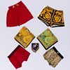 Group of Versace Scarves and Boxers