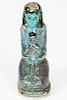 Ancient Egyptian Faience Mother and Child Ushabti