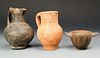 3 Ancient Etruscan Vessels