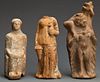 3 Hellenistic Terracotta Figures