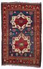 Antique Kazak Rug: 4'10'' x 7'6'' (147 x 229 cm)