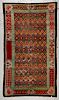 Antique Chinese Rug: 4'10'' x 5'7'' (147 x 170 cm)