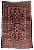 Antique Hamadan Rug, Persia: 4'1" x 6'5" (124 x 196 cm)