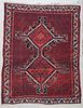 Semi-Antique Afshar Rug: 3'7'' x 4'8''