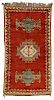 Vintage Moroccan Rug: 3'7'' x 6'4'' (109 x 193 cm)