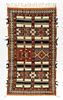 Vintage Moroccan Mixed Weave Rug: 3'10'' x 6'7'' (117 x 201 cm)