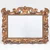 Italian Baroque Style Giltwood and Gilt-Compostion Mirror