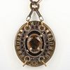 Lanvin Large Jeweled Pendant on Chain