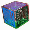 VICTOR VASARELY Cube Sculpture 