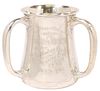 NY NATIONAL GUARD STERLING SILVER 3-HANDLED TYG