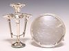 (2) ENGLISH STERLING SALVER & WEIGHTED EPERGNE