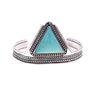 Navajo Roger Skeet Sterling Turquoise Bracelet