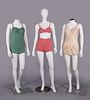 THREE SWIMSUITS, USA, 1940s-LATE 1950s