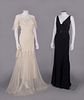 ONE SUMMER PARTY DRESS & ONE EVENING GOWN, 1930s