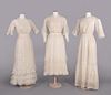 THREE TEA DRESSES, NEW YORK, 1911-1917