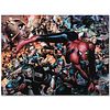 Marvel Comics "New Avengers #45" Numbered Limited Edition Giclee on Canvas by Jim Cheung with COA.