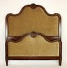 French Louis XV style high back bed