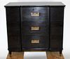 Block front 3 drawer chest