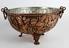 Persian Hand hammered copper bowl