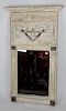 French 19thc Masonic trumeau mirror