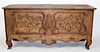 French Provincial 18th c trunk wih royal crest