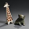 Arabia Bear and Giraffe Figures