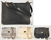 4 Vintage Bally Quilted Leather Shoulder Bags
