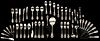 89 pcs. Wallace Grand Baroque Sterling Flatware, Service for 8