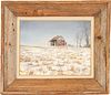 Marion Bryant Cook Winter Landscape, Home Sweet Home