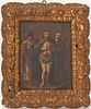 Small Devotional Oil Painting, Ecce Homo