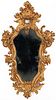 Continental Carved Giltwood Rococo Mirror