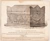 Cdre. Jesse D. Elliott ALS and Sarcophagus Print, Andrew Jackson & USS Constitution elated