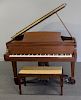 Steinway and Sons Model M Baby Grand Piano.