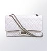 Chanel 2005 Calfskin 2.55 White Quilted