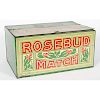 Rosebud Match  Tin Display Box
