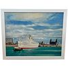  EMPRESS OF ENGLAND LIVERPOOL OIL PAINTING