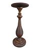 Exceptional Early 20th C Oak Pedestal Stand