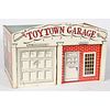 Toytown  Wood and Cardboard Garage