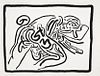 Keith Haring - Untitled I from "Bad Boys"