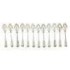 TIFFANY & CO. STERLING SILVER DEMITASSE SPOONS
