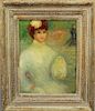 Signed Early 20th C. Portrait of a Woman