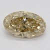 2.51 ct, Natural Fancy Yellow Brown Even Color, VS2, Oval cut Diamond (GIA Graded), Appraised Value: $20,000 