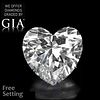3.50 ct, H/VVS2, Heart cut GIA Graded Diamond. Appraised Value: $169,300 